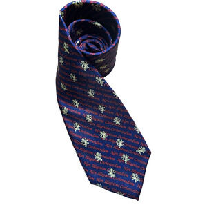 Alynn Neckwear Tie 1993, Dont Let the Bastards Grind You Down, 100% Silk USA VTG